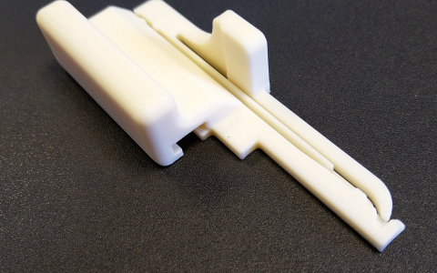 3D gedruckte Pinzette mit Drahtfuehrung Drahturchmesser 0,1mm