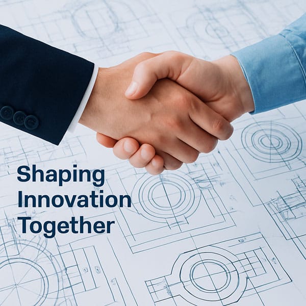 Vertrauensvoller Handschlag