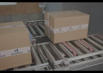 Transport section during transfer